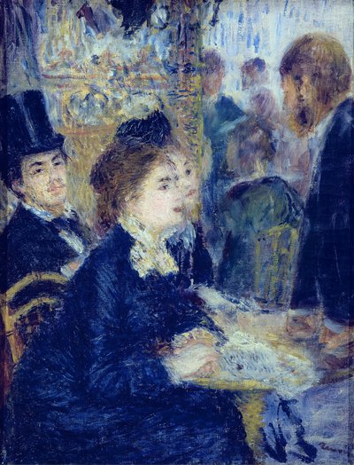 Im Café, ca. 1877 von Pierre Auguste Renoir